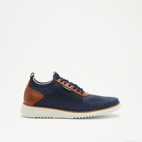 Russell & Bromley INGLESIDE Knitted Lace Up Sneaker