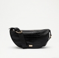 Russell & Bromley PARABOLA Half Moon Crossbody Bag