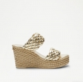 Russell & Bromley MARINA Chunky Woven Wedge