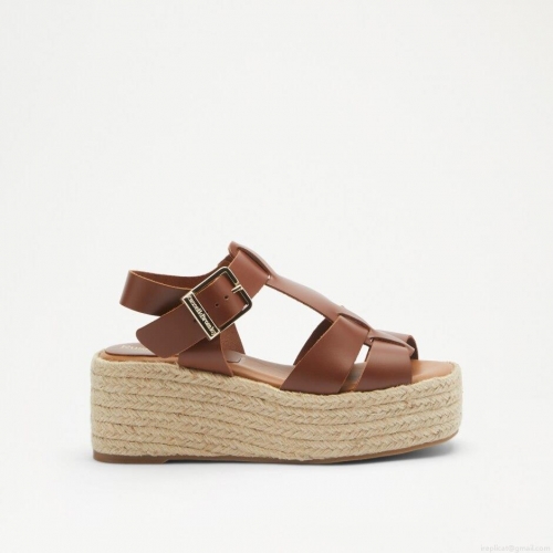 Russell & Bromley SUNRISE Flatform Espadrille Sandal