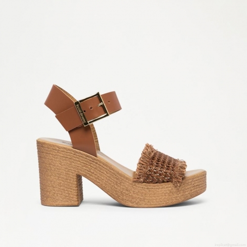 Russell & Bromley LIBERATE Woven Platform Sandal