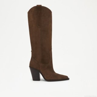 Russell & Bromley SADDLE UP Knee-High Western Boot