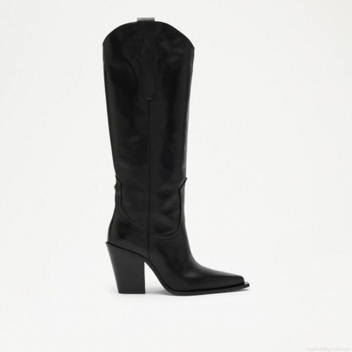 Russell & Bromley SADDLE UP Knee-High Western Boot