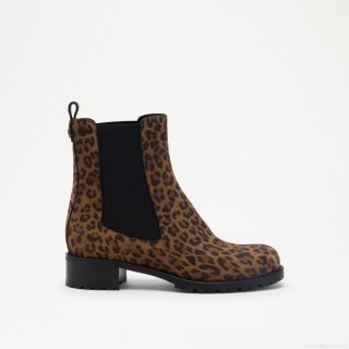 Russell & Bromley FUSION Velour Chelsea Boot