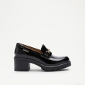 Russell & Bromley BREWSTER MID Heeled Snaffle Loafer