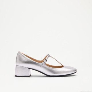 Russell & Bromley TABBY T-Bar Block Heel