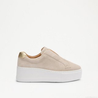 Russell & Bromley PARK UP Laceless Flatform Trainer